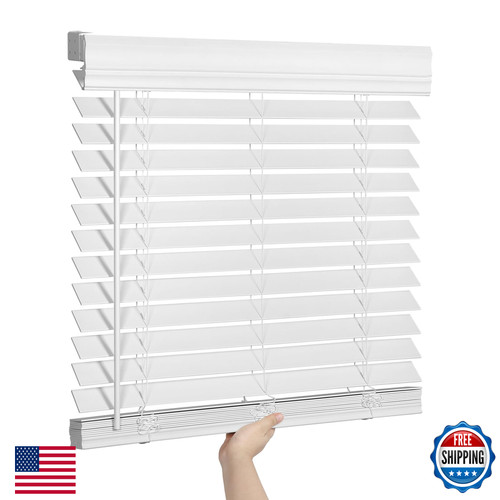 Seeye inch faux - wood, blinds