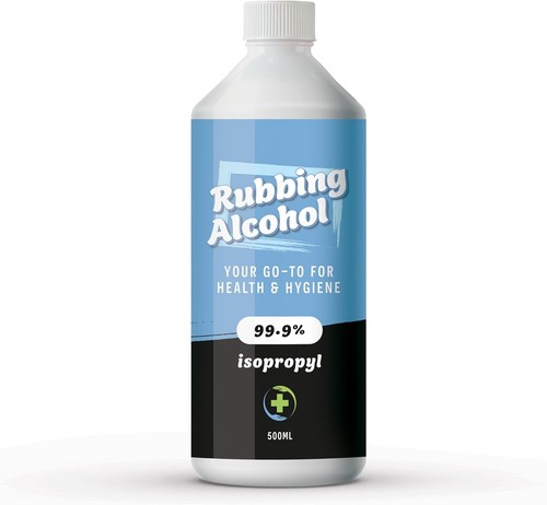 Rubbing alcohol 500ml pure - 99%,
