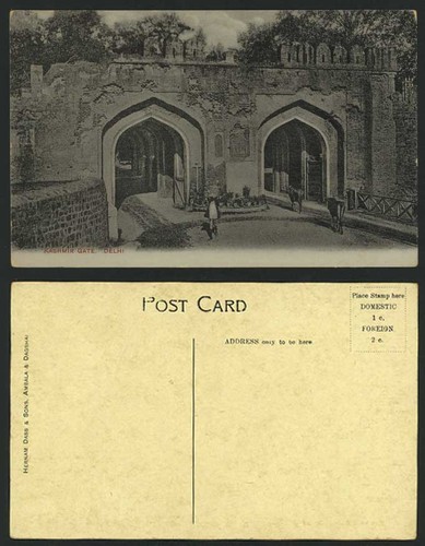 India old postcard - india,
