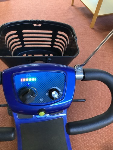 Blue black wheel mobility - black, 4-wheel