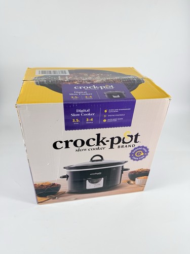 Crockpot digital slow cooker - slow,
