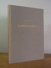 Was waren die Kapitularien? Ganshof, François: