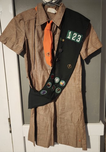 Vintage girl scout brownie - vintage,