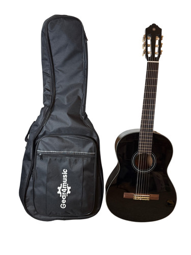 Yamaha c40 black full size - full,