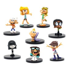 8PCS/Set The Loud House Figure