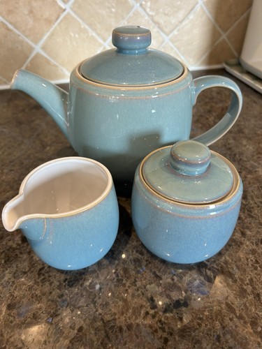 Denby teapot with milk - denby,
