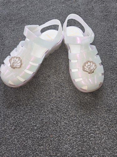 Girls infant jelly shoes - 9,