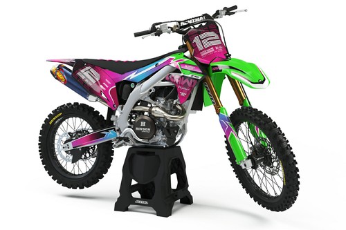 Graphics fits kawasaki kx - graphics, fits: