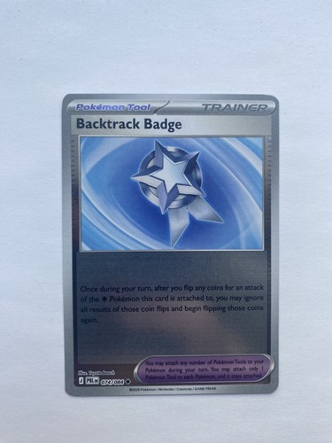 Backtrack badge reverse holo - reverse,
