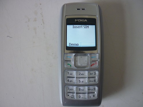 Nokia 1600 silver - silver, mobile