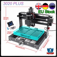 3 Axis CNC Router 3020 PLUS GRBL Control Engraver Milling Machine For Metal/Wood