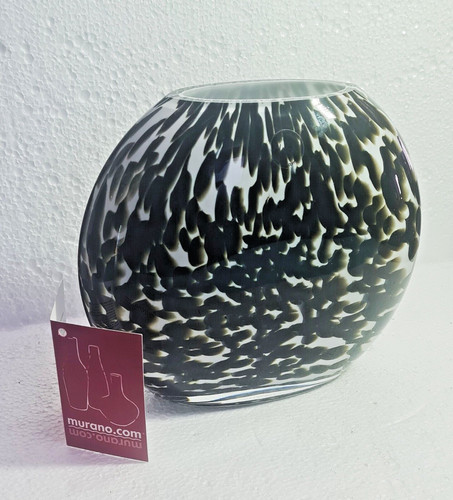 Murano art glass vase - art, pre