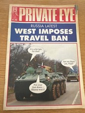 Private Eye Magazine - Issue