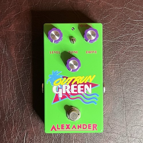 Alexander pedals outrun - pedals, green