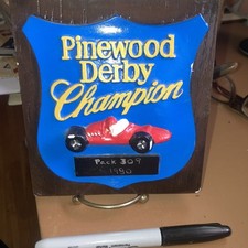 Pinewood Derby Champion 1980