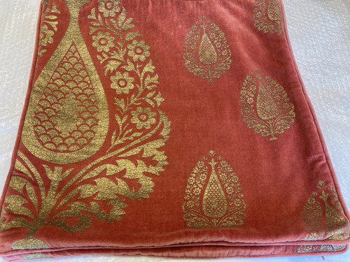 Oka velvet square cushion - oka,