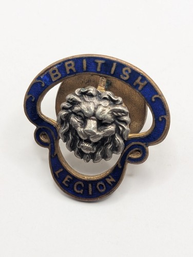British legion veteran enamel - veteran,