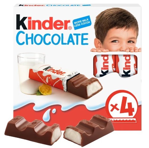 Kinder chocolate pack 50g - chocolate,