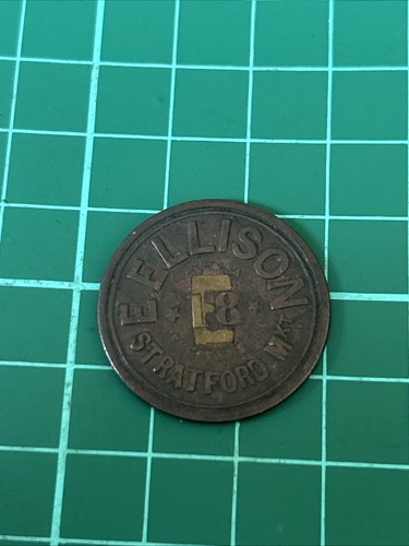 Vintage stratford market token - market,