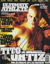 Tito Ortiz Signed 2001