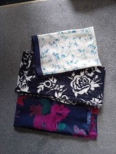 Viyella scarves x 3