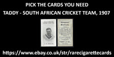 TADDY - SOUTH AFRICAN CRICKET
