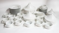 ROYAL COPENHAGEN WHITE FAN TABLEWARE, *SOLD INDIVIDUALLY, TAKE YOUR PICK*