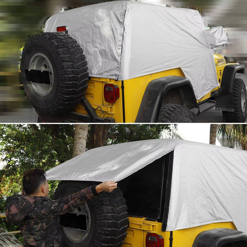 Sunshield cover for jeep - for,