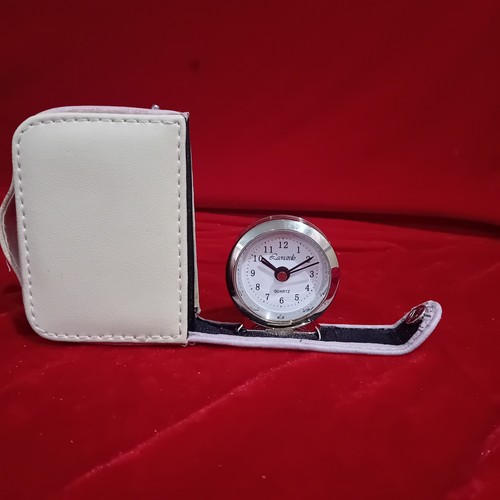 Vintage quartz travel alarm - quartz,
