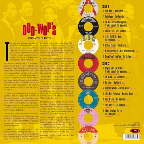 Various doo wops greatest - doo-wops,