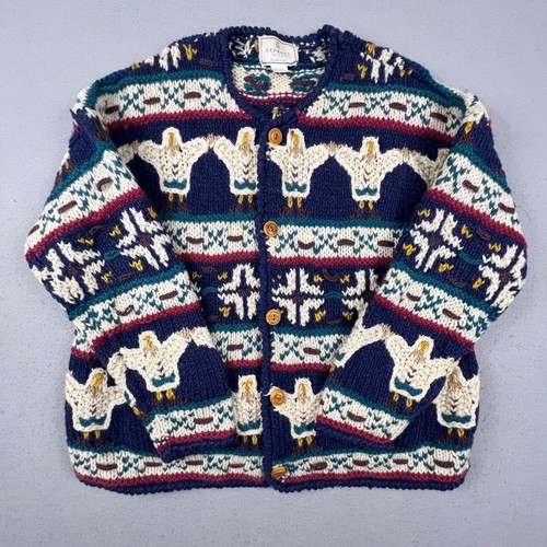 Vintage 90s hand knit - 90s,