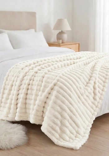 Premium throw blanket faux fur - premium,
