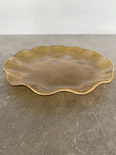 Vintage amber coloured glass - vintage,