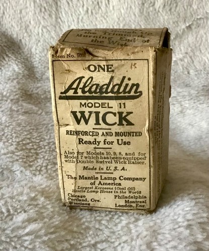 Vintage aladdin model - aladdin, wick