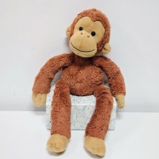 Jellycat Pongo Orangutan ~ Tan Brown Medium Chimp Monkey Soft Toy