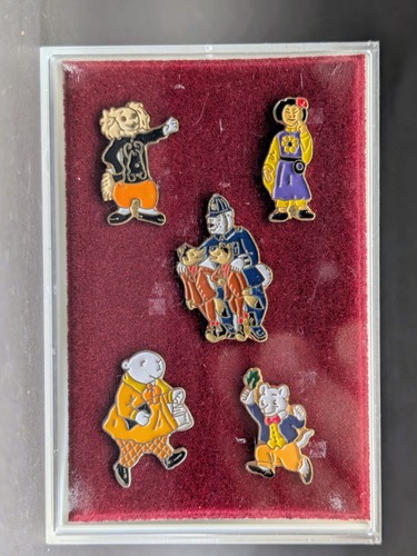 Rupert bear enamel - 5,