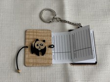 Vintage Keyring - Mini Address Book (unused)
