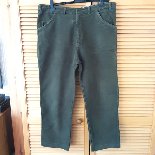 Mens moleskin trousers - mens, dark