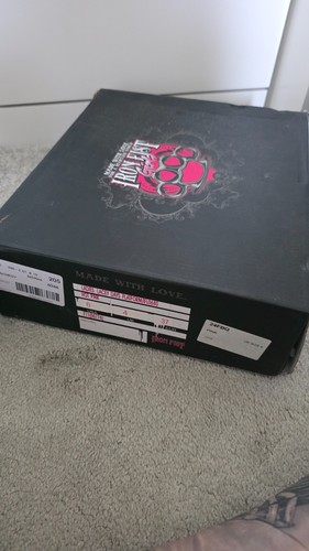 Ladies iron fist platform - iron,