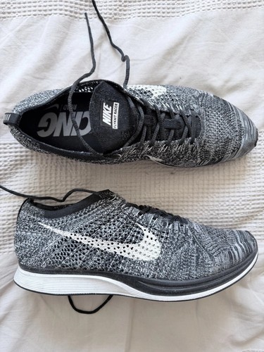 Nike flyknit racer black - -,