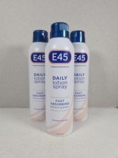 E45 Fast Absorbing Daily Lotion Spray 200ml  x 3