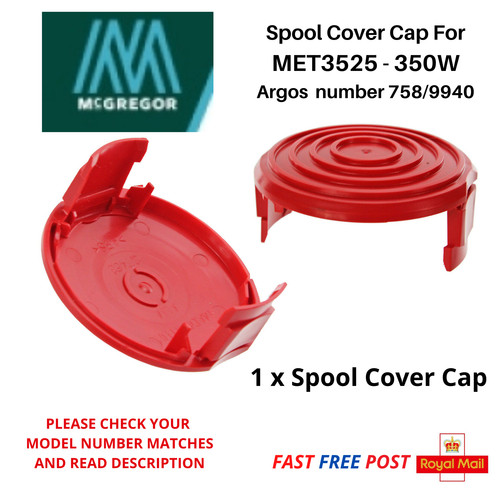 Mcgregor met3525 spool cover - mcgregor,