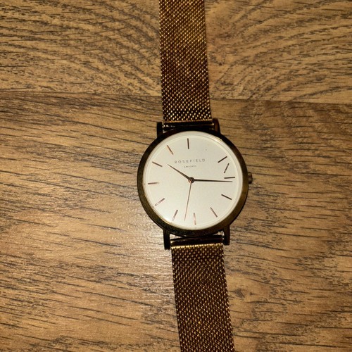 Rosefield rose gold watch see - rosefield,
