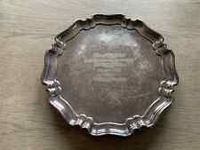 Antique Engraved Silver Plated