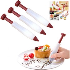 VDL Silicone Syringe Pen Cream Chocolate Icing Decorating