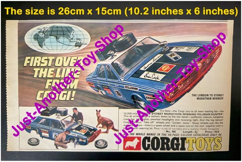 Corgi toys 302 hillman hunter - hillman,