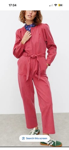 Soft cotton denim jumpsuit - soft,