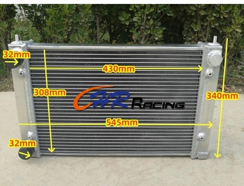 Aluminium radiator golf mk2 - aluminium, vw