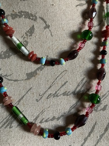 Glass handmade beaded murano - glass,