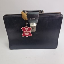 Vintage Black Leather